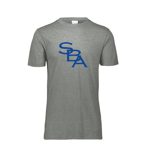 [FTSCUBGY-AS-LOGO2] Decker Men's Tri-Blend T-Shirt - Short Sleeve (Adult S, Gray, Logo 2)