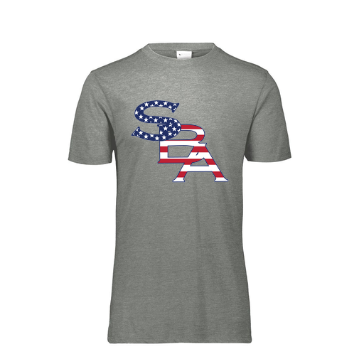 [FTSCUBGY-YS-LOGO1] Youth Ultra-blend T-Shirt (Youth S, Gray, Logo 1)