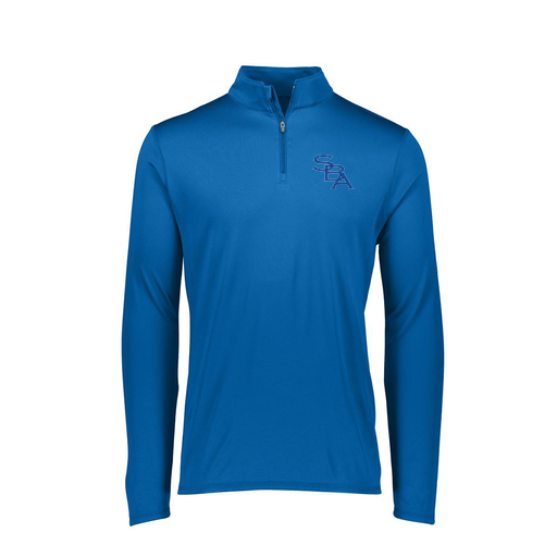 [FTLQFLRY-FAXS-LOGO2] Decker Women's Flex-Lite 1/4 Zip Shirt (Female Adult XS, Royal, Logo 2)