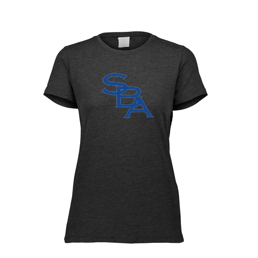 [FTSCUBBK-FAXS-LOGO2] Decker Women's Tri-Blend T-Shirt - Short Sleeve (Female Adult XS, Black, Logo 2)