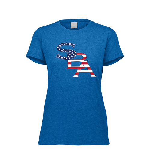 [FTSCUBRY-FAXS-LOGO1] Ladies Ultra-blend T-Shirt (Female Adult XS, Royal, Logo 1)